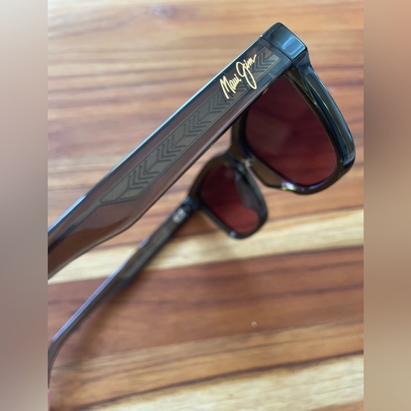 Maui Jim Accessories - MAUI JIM *NEW* Hanohano Polarized Classic Sunglasses Green with Rose Glass Lens